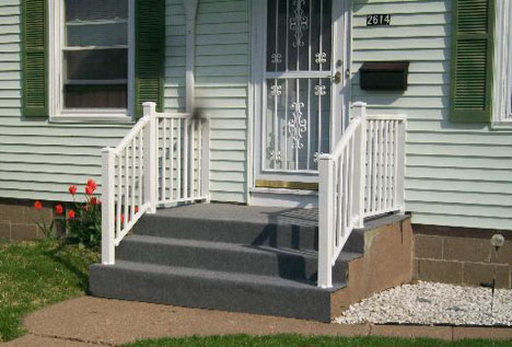 aluminum handrails