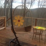 Hanging Deck Chair Matches Railing