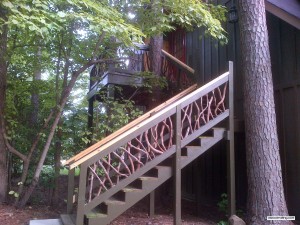 Asheville NC Stair Railing