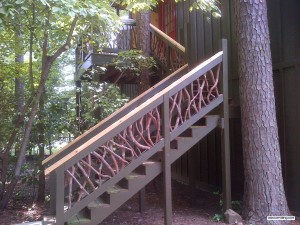 Side Railing Stairs
