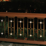 Craftsman Style Metal Balusters with Lights