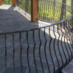 Curved Metal Railing