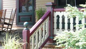 Front Porch Sawn Balusters