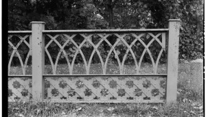 Gothic Style Metal Railing Design