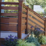 Horizontal Board Pipe Railing