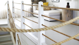 Horizontal Rope Railing Idea