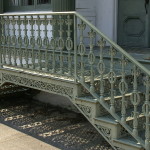 Neoclassical Wrought Iron Railing Idea