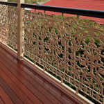 Ornamental Intricate Wrought Iron Handrail