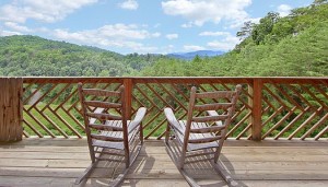 Sideways Arrow Wood Railing