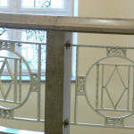 Stone Wrought Iron Railing