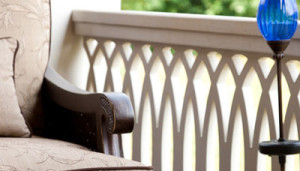 TPC Oval Design Porch Railing