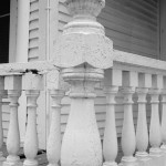 Turned Balusters Post Handrail Idea